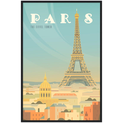 Paris Poster: Die Schönheit der Stadt der Liebe in Ihrem Zuhause - Printree.ch Illustration, Poster, travel poster