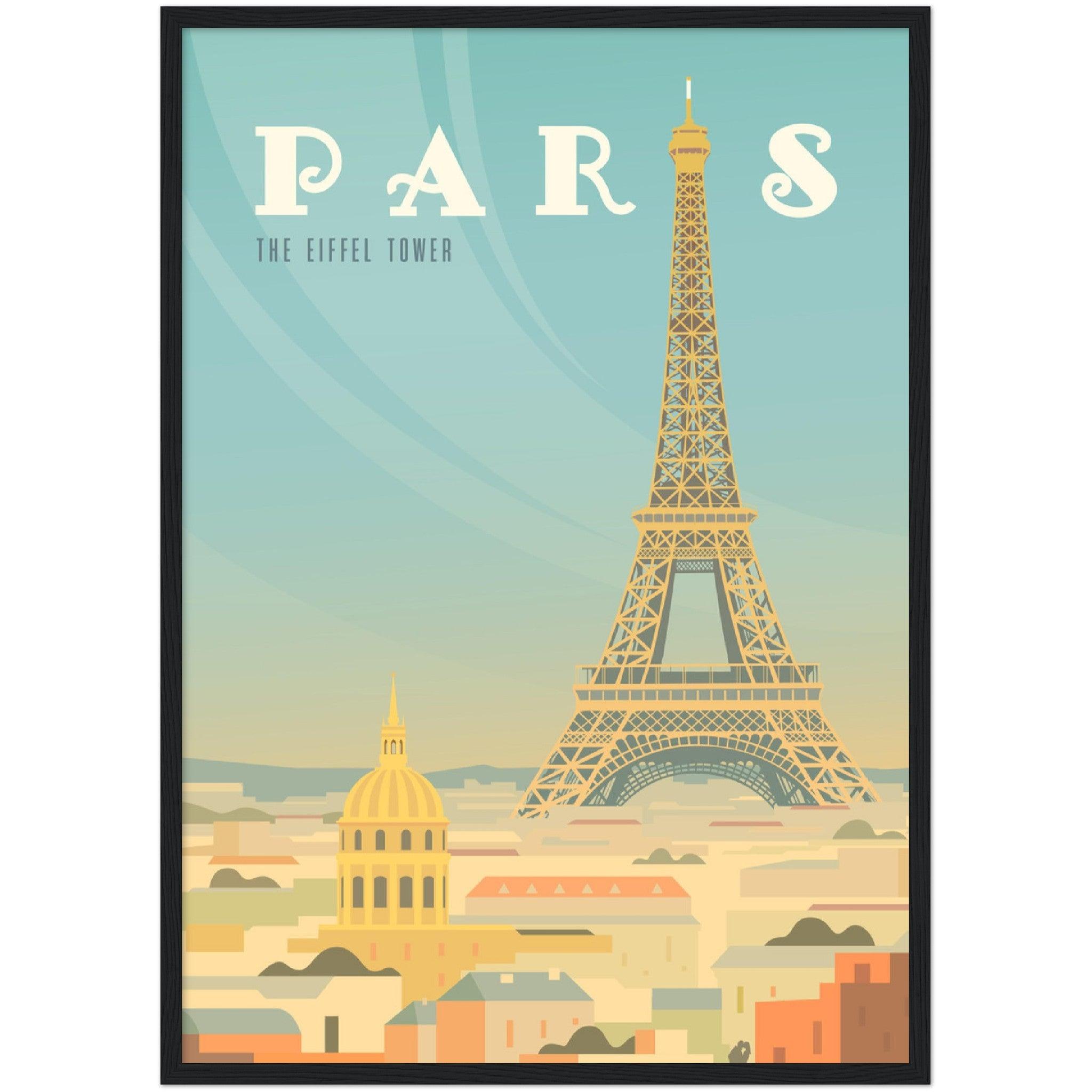 Paris Poster: Die Schönheit der Stadt der Liebe in Ihrem Zuhause - Printree.ch Illustration, Poster, travel poster