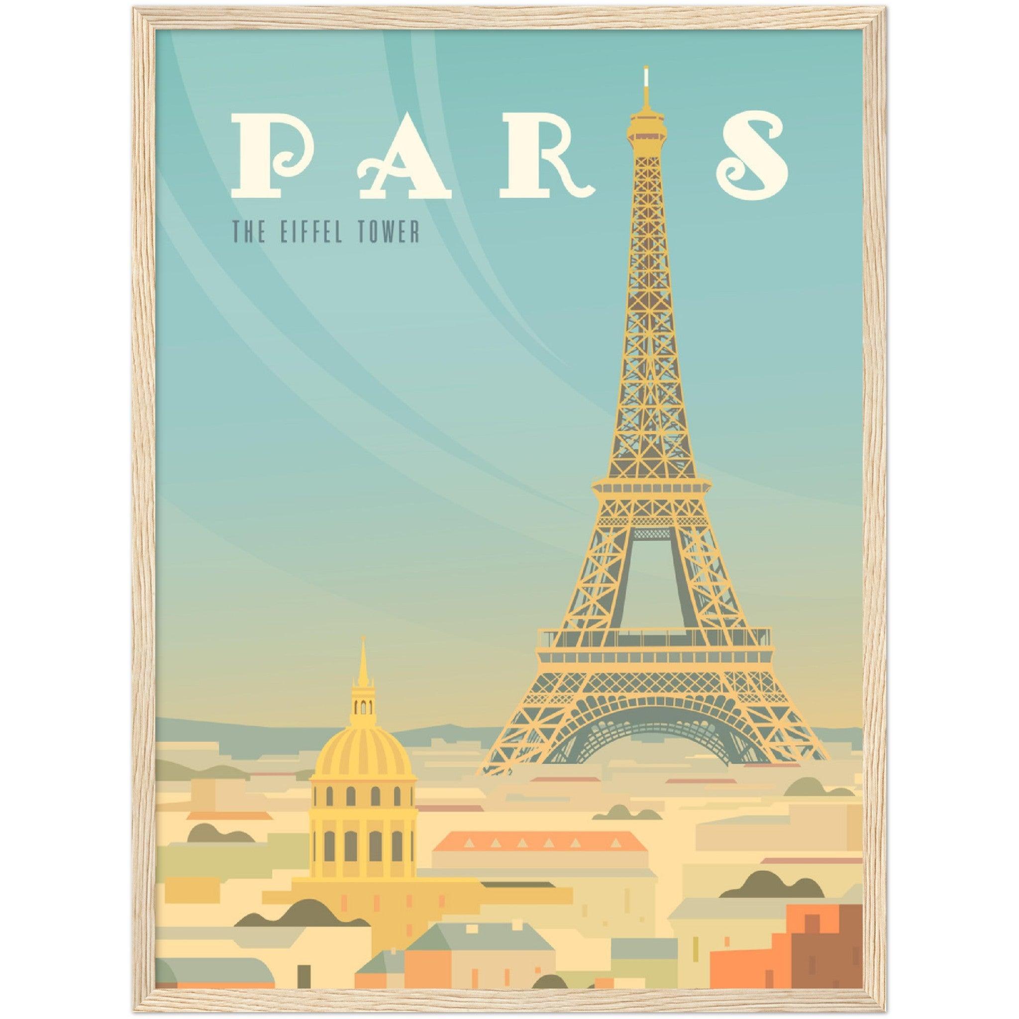 Paris Poster: Die Schönheit der Stadt der Liebe in Ihrem Zuhause - Printree.ch Illustration, Poster, travel poster