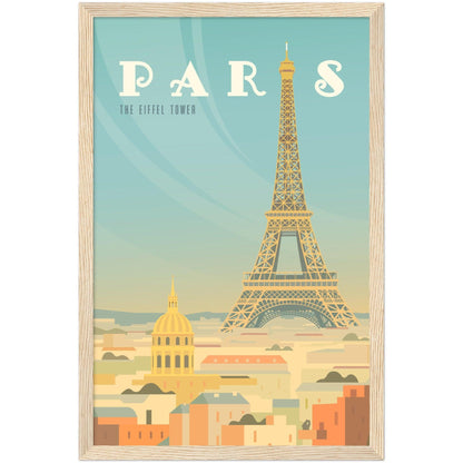 Paris Poster: Die Schönheit der Stadt der Liebe in Ihrem Zuhause - Printree.ch Illustration, Poster, travel poster