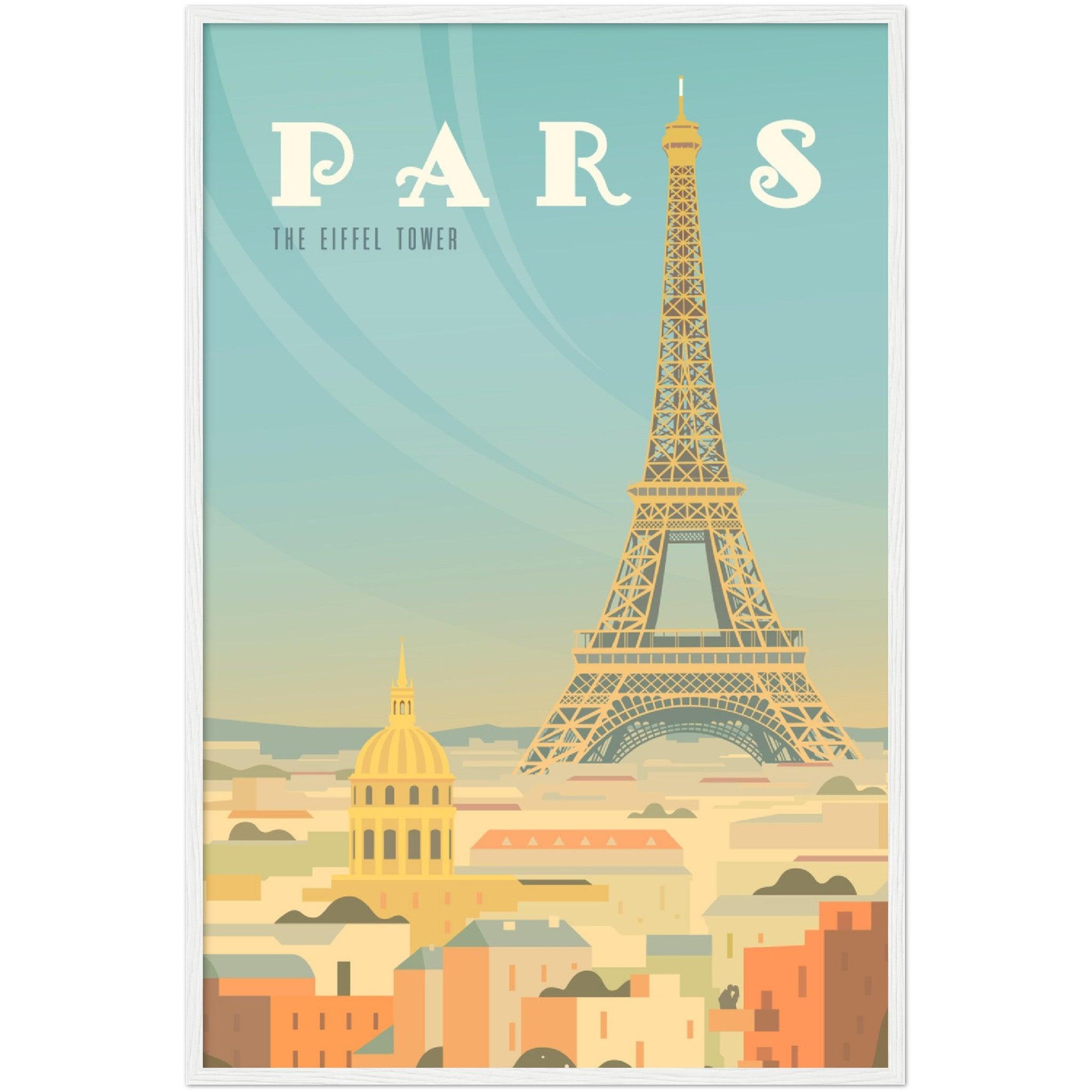 Paris Poster: Die Schönheit der Stadt der Liebe in Ihrem Zuhause - Printree.ch Illustration, Poster, travel poster