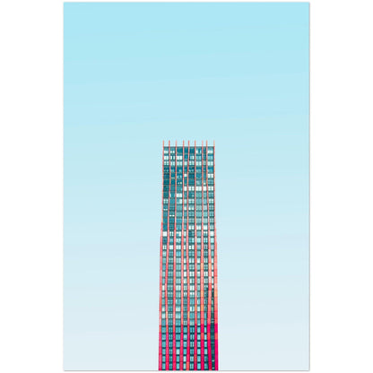 Red Apple Rotterdam - Printree.ch architecture, architekt, Architektur, Fotografie, gebäude, Minimal, minimalist, minimalistisch, pastel, pastell, Simone Hutsch, Unsplash