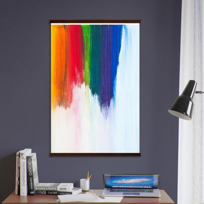 Regenbogenzauber - Printree.ch abstrakt, CHat, Illustration, Kunst, Kunstdruck, modern