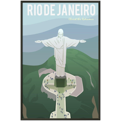 Rio de Janeiro Poster: Museumsqualität für dein Zuhause! - Printree.ch Illustration, Poster, travel poster