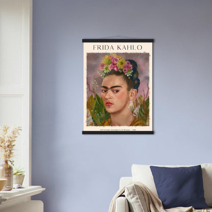 Selbstbildnis, Dr. Eloesser gewidmet von Frida Kahlo - Printree.ch abstrakte frauen, frau, Frauen, Kunst, Malen, Maler, Malerei, Meisterwerk