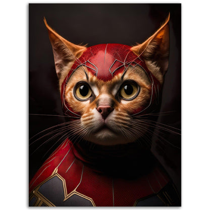 Spider Katze - Printree.ch AI, Comic, held