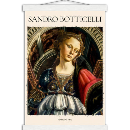 Tapferkeit Gemälde von Sandro Botticelli - Printree.ch abstrakte frauen, frau, Frauen, Kunst, Malen, Maler, Malerei, Meisterwerk