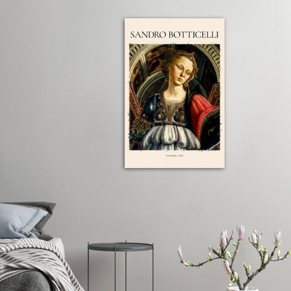 Tapferkeit Gemälde von Sandro Botticelli - Printree.ch abstrakte frauen, frau, Frauen, Kunst, Malen, Maler, Malerei, Meisterwerk