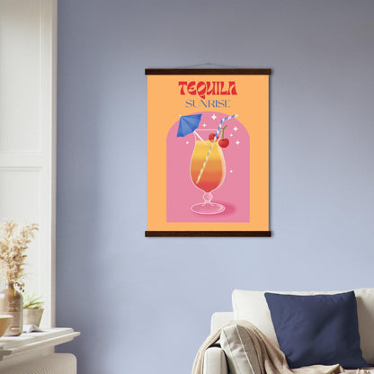 Tequila Sunrise Modern Art Gallery - Printree.ch Kunst, Kunstdruck