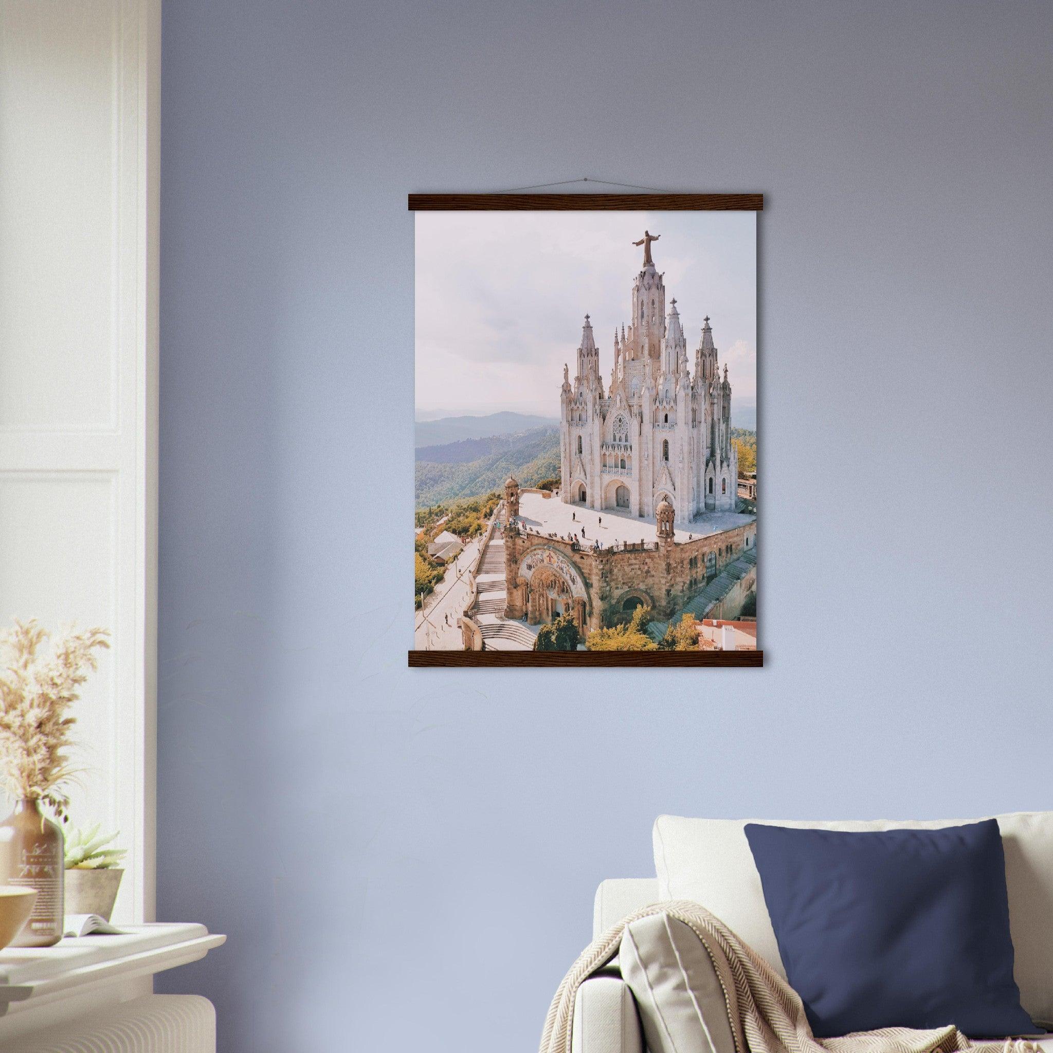 Tibidabo Amusement Park, Barcelona, Spain - Printree.ch alt, architektur, attraktion, barcelona, barcelona skyline, barcelona stadt, berg, europa, Foto, Fotografie, gebäude, goldene stunde, himmel, hügel, jesus, karussell, katalonien, kathedrale, katholisch, kirche, kultur, landschaft, reisen, religion, spanien, spanisch, stadt, tempel, tempel des heiligen herzens, tibidabo, unterhaltung, wahrzeichen