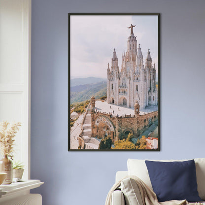 Tibidabo Amusement Park, Barcelona, Spain - Printree.ch alt, architektur, attraktion, barcelona, barcelona skyline, barcelona stadt, berg, europa, Foto, Fotografie, gebäude, goldene stunde, himmel, hügel, jesus, karussell, katalonien, kathedrale, katholisch, kirche, kultur, landschaft, reisen, religion, spanien, spanisch, stadt, tempel, tempel des heiligen herzens, tibidabo, unterhaltung, wahrzeichen