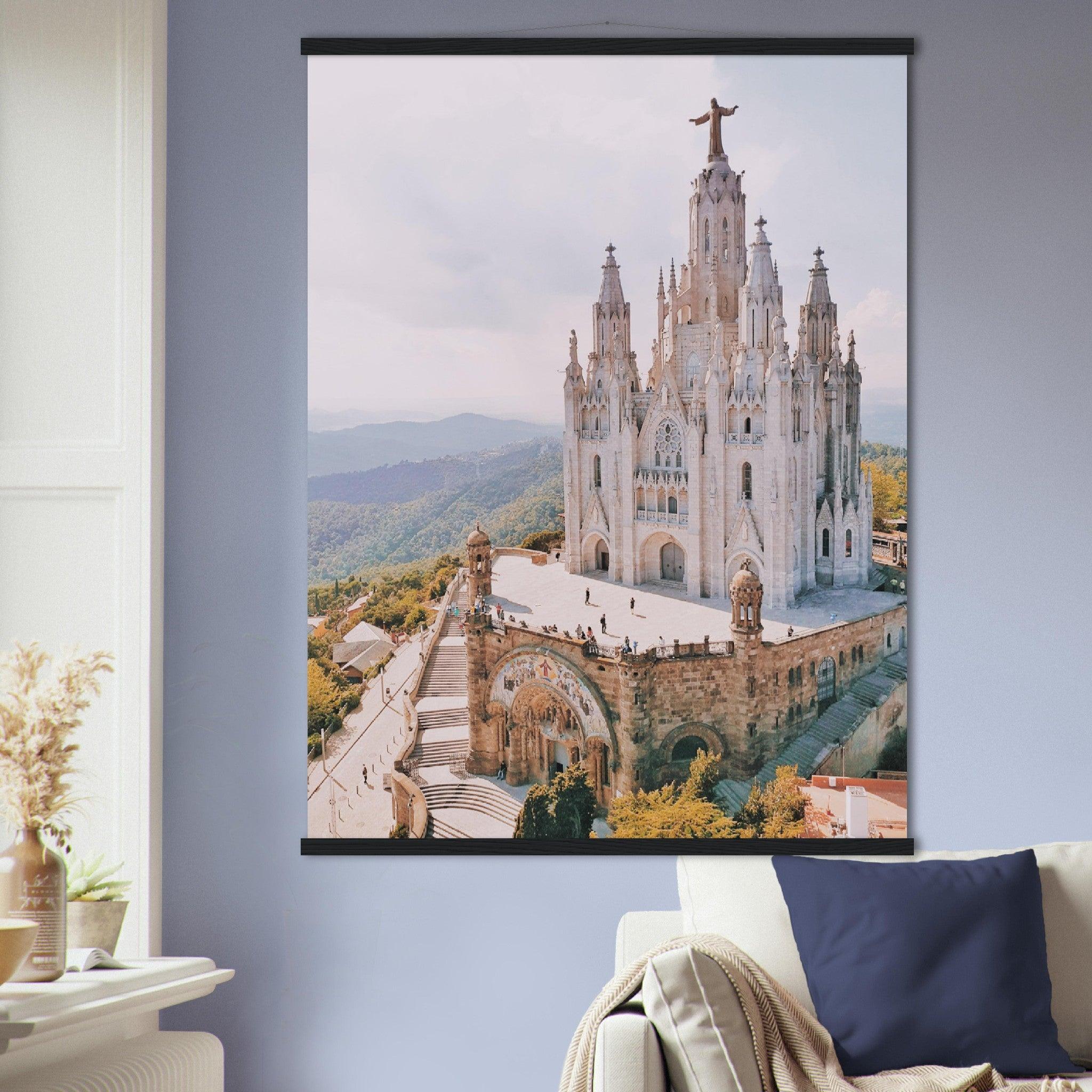 Tibidabo Amusement Park, Barcelona, Spain - Printree.ch alt, architektur, attraktion, barcelona, barcelona skyline, barcelona stadt, berg, europa, Foto, Fotografie, gebäude, goldene stunde, himmel, hügel, jesus, karussell, katalonien, kathedrale, katholisch, kirche, kultur, landschaft, reisen, religion, spanien, spanisch, stadt, tempel, tempel des heiligen herzens, tibidabo, unterhaltung, wahrzeichen