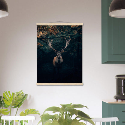 Waldkönig Poster - Printree.ch Foto, Tier, Unsplash