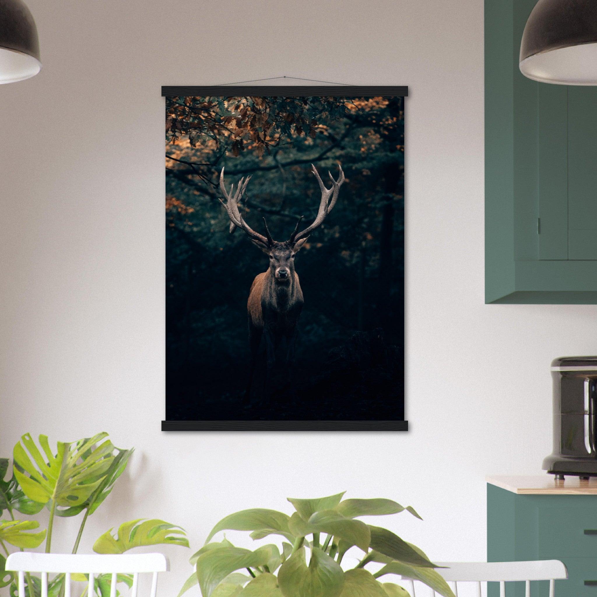 Waldkönig Poster - Printree.ch Foto, Tier, Unsplash