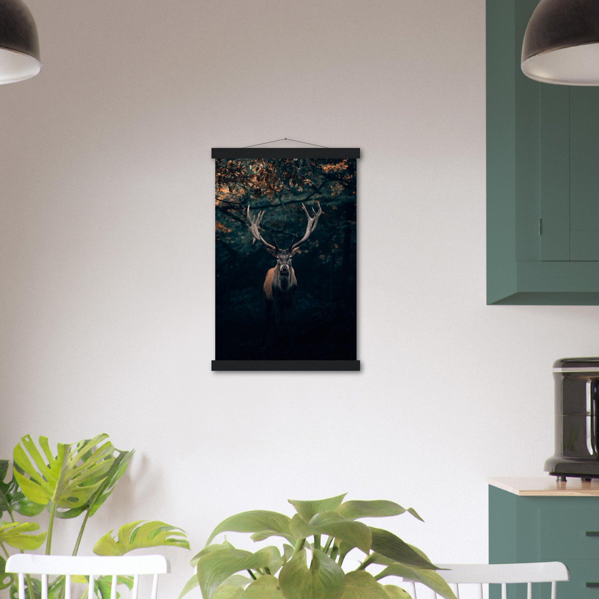 Waldkönig Poster - Printree.ch Foto, Tier, Unsplash