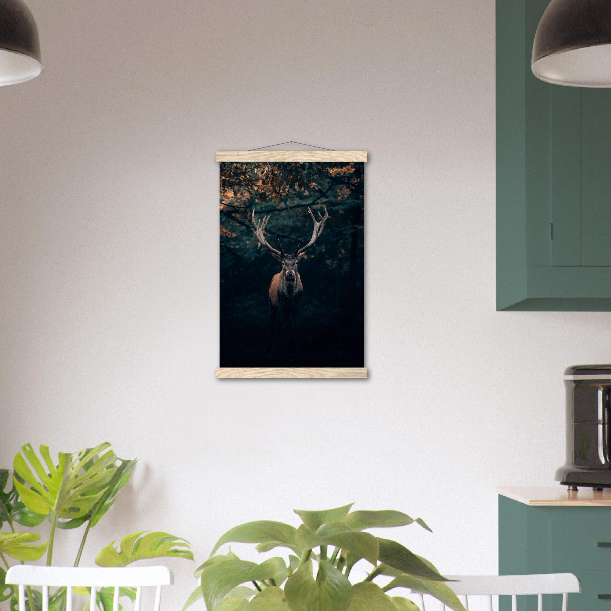 Waldkönig Poster - Printree.ch Foto, Tier, Unsplash