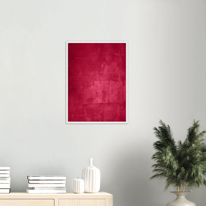 Wand - Viva Magenta Red Trendfarbe für 2023 - Printree.ch 2023, Poster