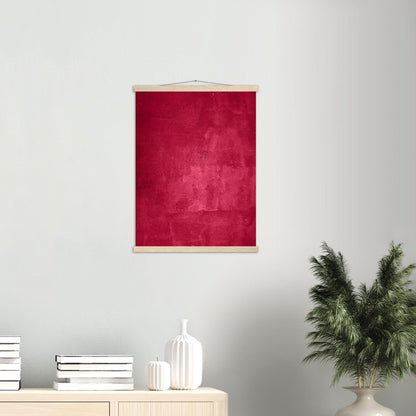 Wand - Viva Magenta Red Trendfarbe für 2023 - Printree.ch 2023, Poster