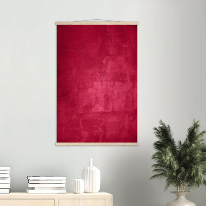 Wand - Viva Magenta Red Trendfarbe für 2023 - Printree.ch 2023, Poster