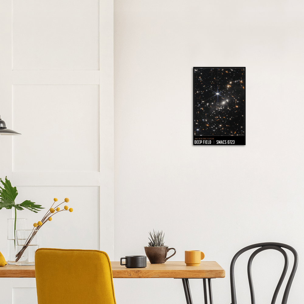 Webbs erstes Deep Field SMACS 0723-Poster - Printree.ch Astronomie, Deep-Space-Fotografie, Foto, Fotografie, Galaxien, Hubble-Nachfolger, James Webb Space Telescope, Kosmos, NASA, Poster, SMACS 0723, space, Sternbildung, Universum, WEBB, Webb's Deep Field, Weltraum