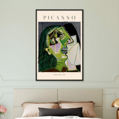 Weeping Woman', Pablo Picasso, - Printree.ch Kunst, Malen, Maler, Malerei, Meisterwerk