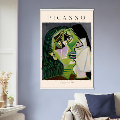 Weeping Woman', Pablo Picasso, - Printree.ch Kunst, Malen, Maler, Malerei, Meisterwerk