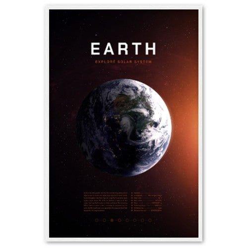 Weltall-Wunder: Beeindruckendes Poster der Erde aus dem All! - Printree.ch 3d illustration, 3d render, astronaut, astronomie, blau, canaveral, columbia, entdecker, erde, erforschen, erforschung, fantasie, galaxie, himmel, hintergrund, illustration, karte, kosmonaut, kosmos, planet, shuttle, stern, system, technologie, textur, umlaufbahn, universum, weltraum, wissenschaft