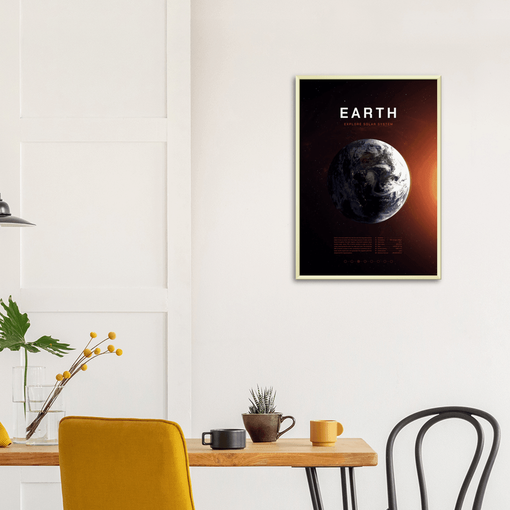 Weltall-Wunder: Beeindruckendes Poster der Erde aus dem All! - Printree.ch 3d illustration, 3d render, astronaut, astronomie, blau, canaveral, columbia, entdecker, erde, erforschen, erforschung, fantasie, galaxie, himmel, hintergrund, illustration, karte, kosmonaut, kosmos, planet, shuttle, stern, system, technologie, textur, umlaufbahn, universum, weltraum, wissenschaft