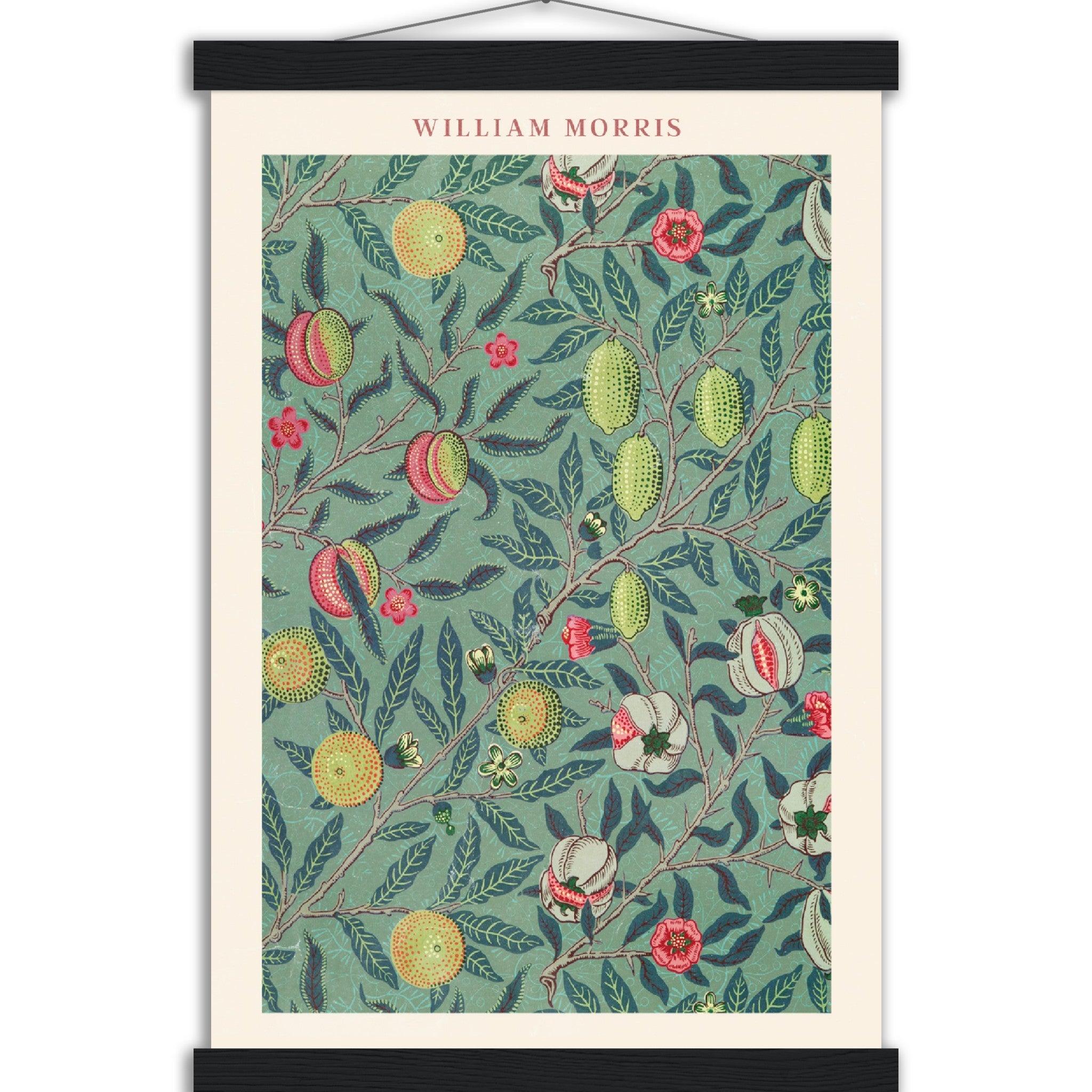 William Morris' Rosenkunstwerk - Printree.ch abstrakt, blatt, blattmuster, blume, blumiger hintergrund, blüte, botanischer hintergrund, britannien, dekor, design, elegant, eleganz, garten, grafik, illustration, klassisch, kunst, laub, muster, natur, ornament, papier, retro, romantisch, sommer, stil, textur, vereinigtes königreich, vintage