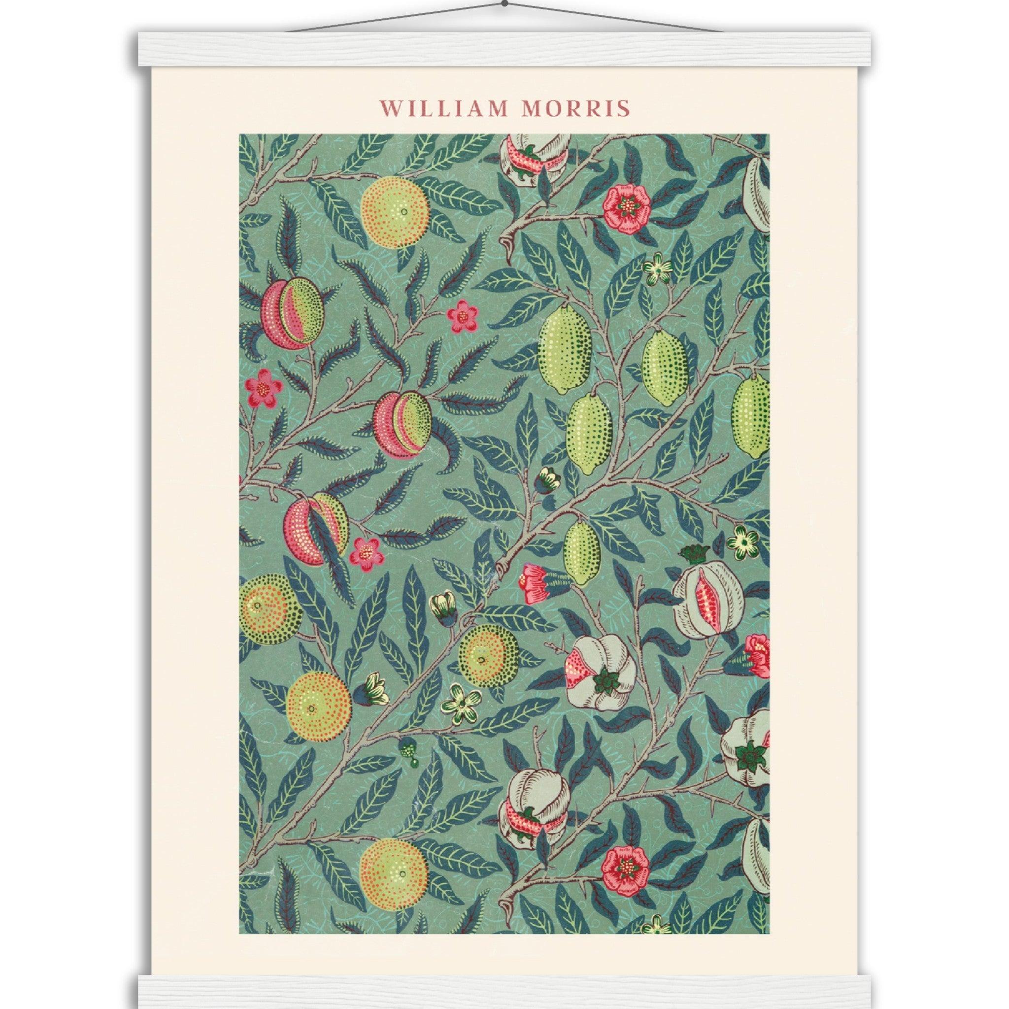 William Morris' Rosenkunstwerk - Printree.ch abstrakt, blatt, blattmuster, blume, blumiger hintergrund, blüte, botanischer hintergrund, britannien, dekor, design, elegant, eleganz, garten, grafik, illustration, klassisch, kunst, laub, muster, natur, ornament, papier, retro, romantisch, sommer, stil, textur, vereinigtes königreich, vintage