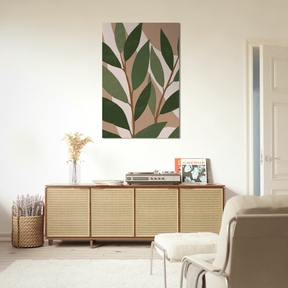 Zeitgenössische Botanische Wandkunst: Natürliche Eleganz für dein Zuhause! - Printree.ch abstrakt, Blatt, Boho, botanisch, bunt, Dekor, Design, Druck, exotisch, floral, geometrisch, Geschichten, Hintergrund, Illustration, Karte, Kunst, minimalistisch, Mitte des Jahrhunderts, Mode, modern, Natur, neutral, organisch, Pflanze, Poster, Sommer, trendy, tropisch, Vektor, Wandkunst, zeitgenössisch